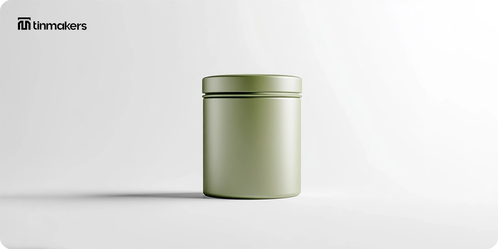 Tin cans for consumer products Protective tin packaging for items