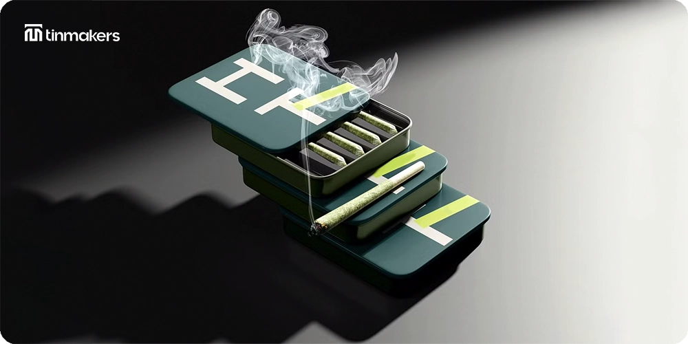tin containers for cannabis