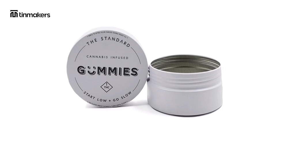 branded cannabis tin cases