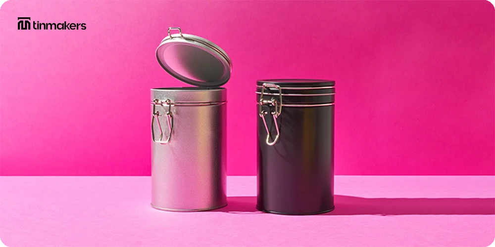 Tea and coffee preservation tins