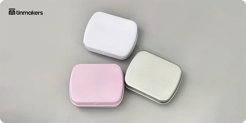 Branded custom tin packaging