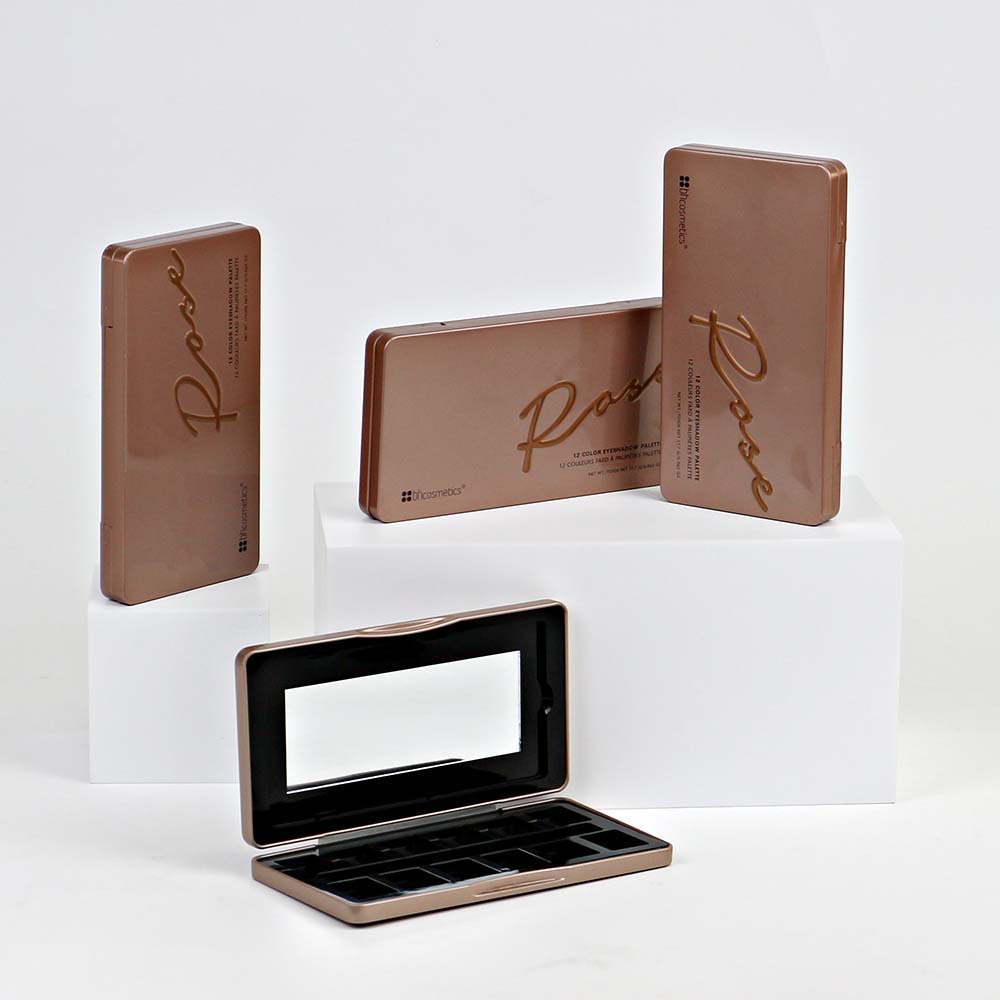 Printed makeup kit box with mirror