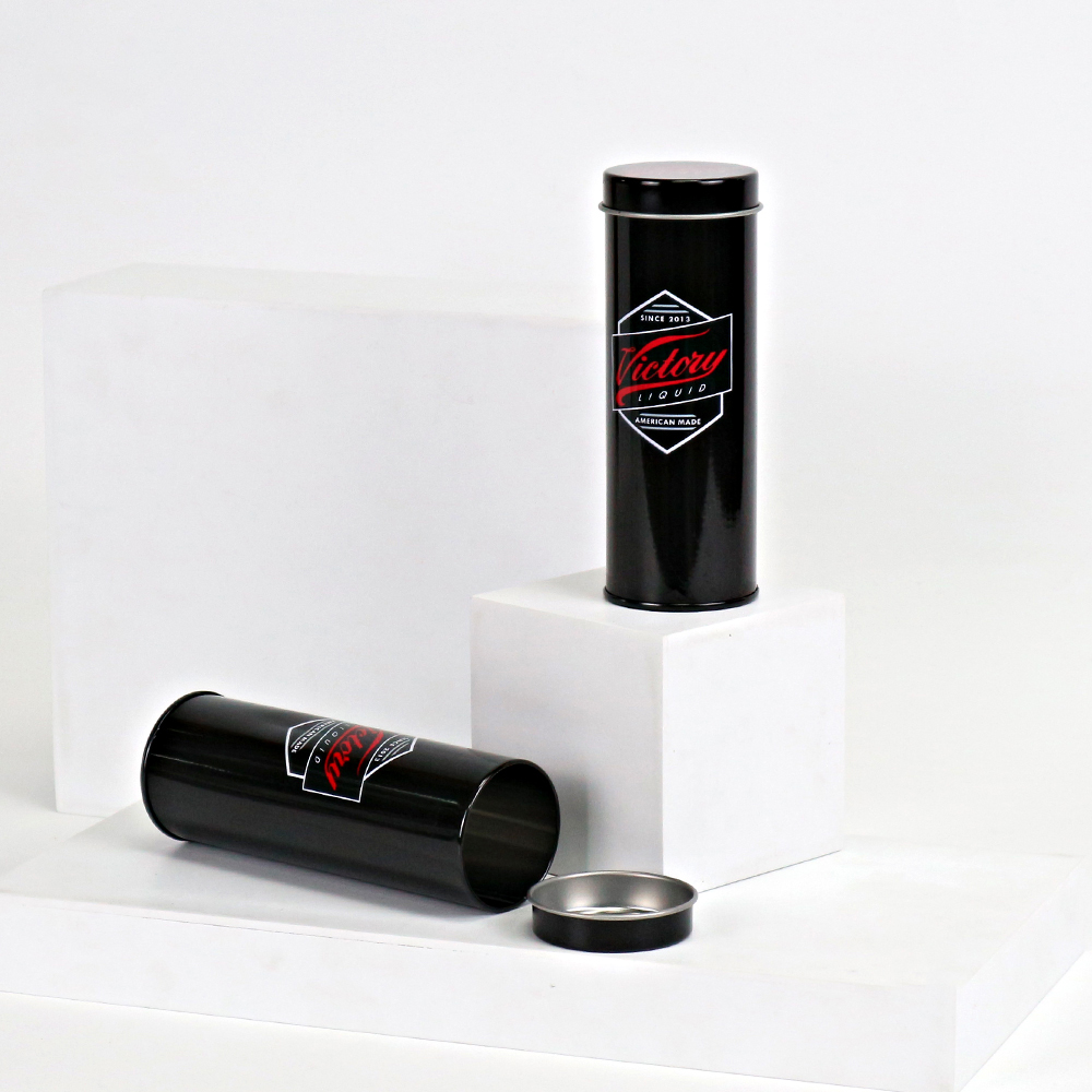 Custom printed vape tin container