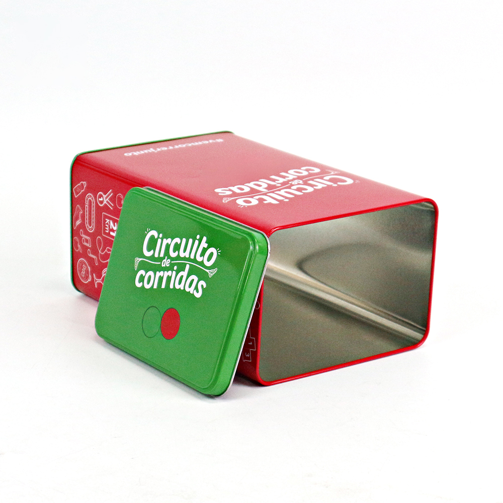 Personalized Christmas Cookie Tin for Gifts