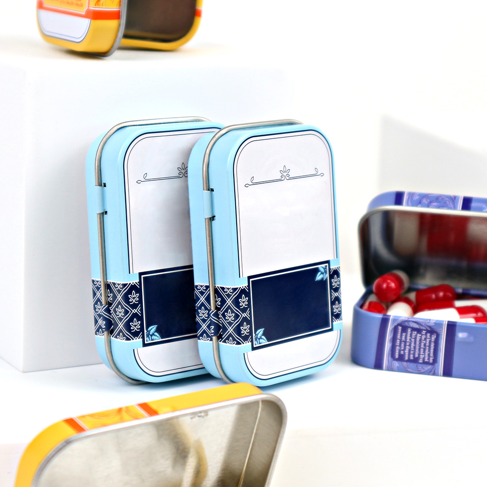 Custom CBD tin packaging