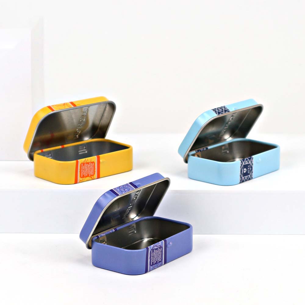 Custom metal tin box with lid