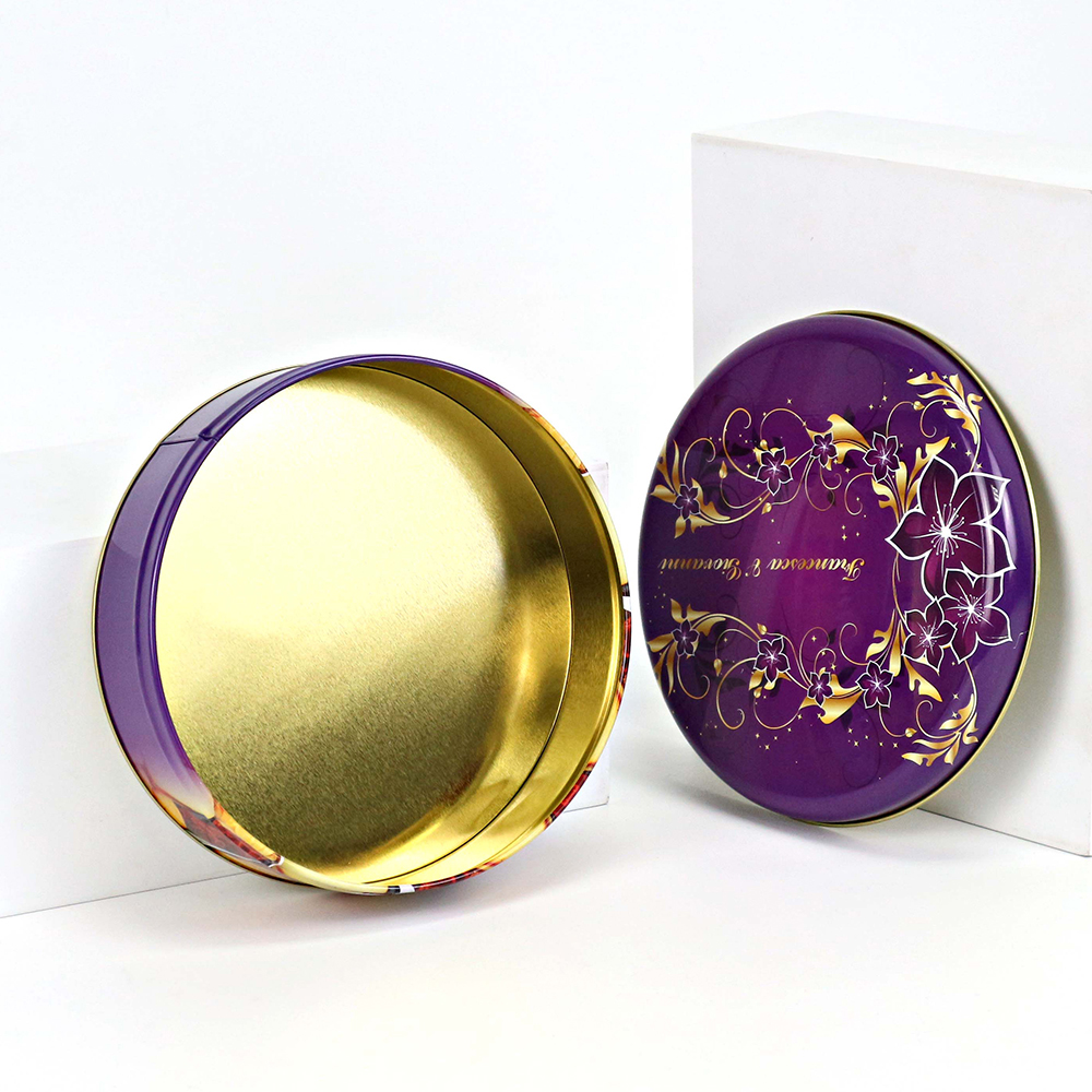 Tin box for baked goods