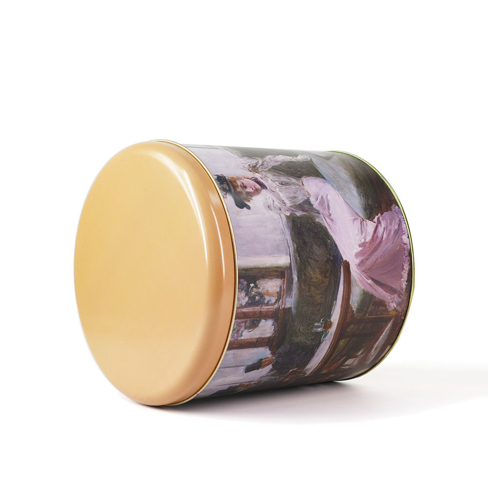 Custom spice storage tin