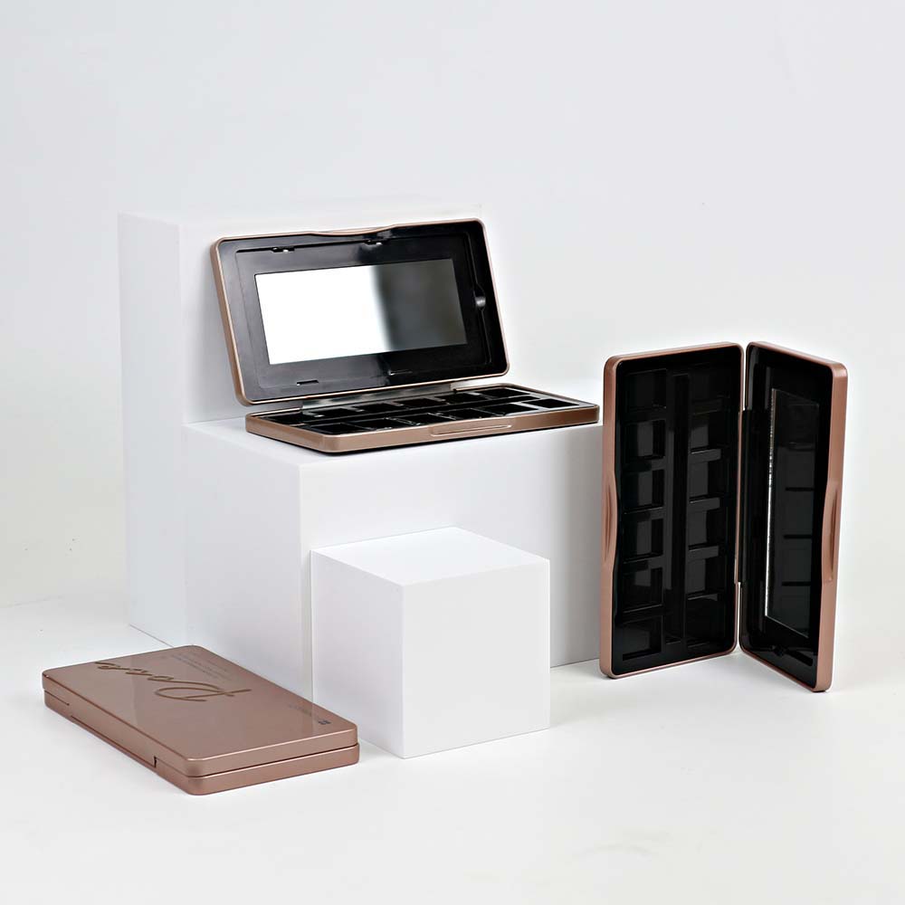 Tin makeup kit box with logo