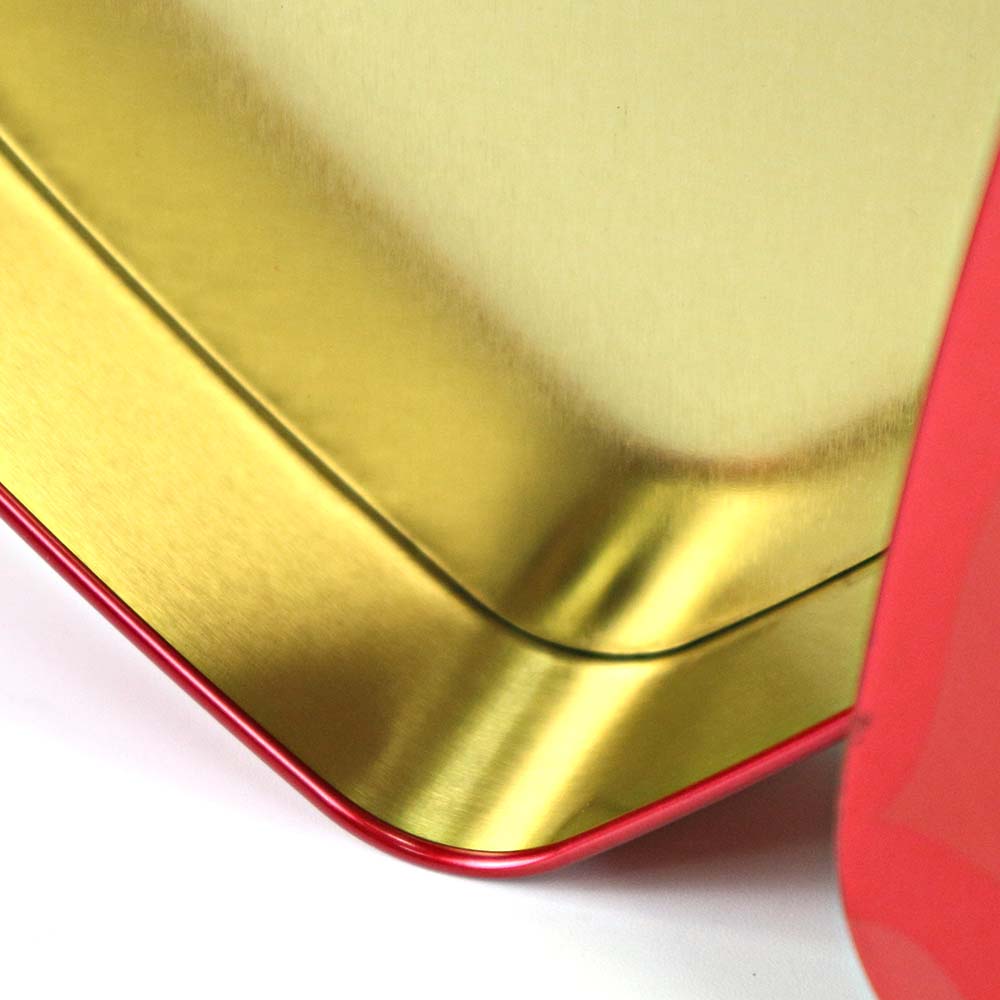 Personalized heart tin packaging