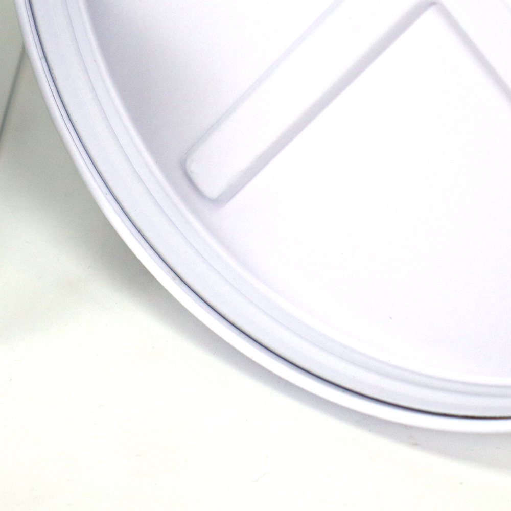 personalized round cream tin