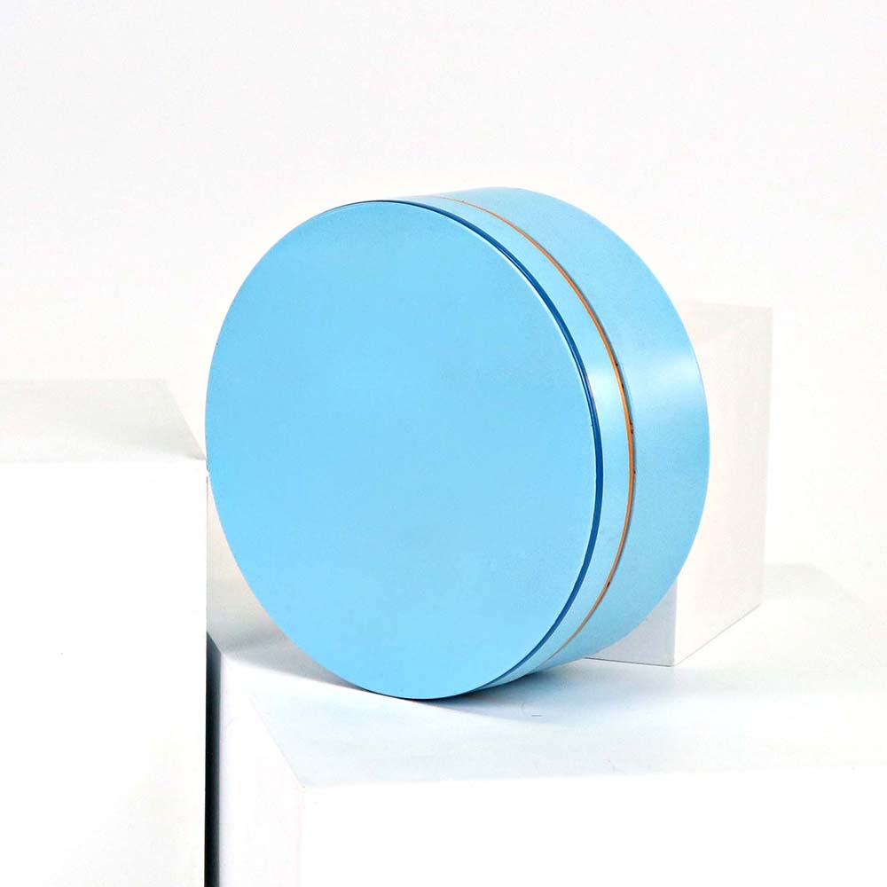 embossed tin box for cream