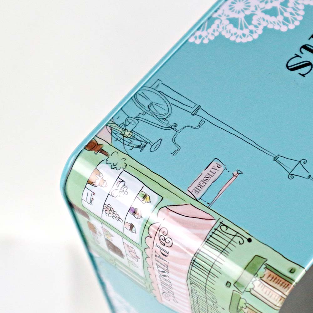 Bakery storage tin box