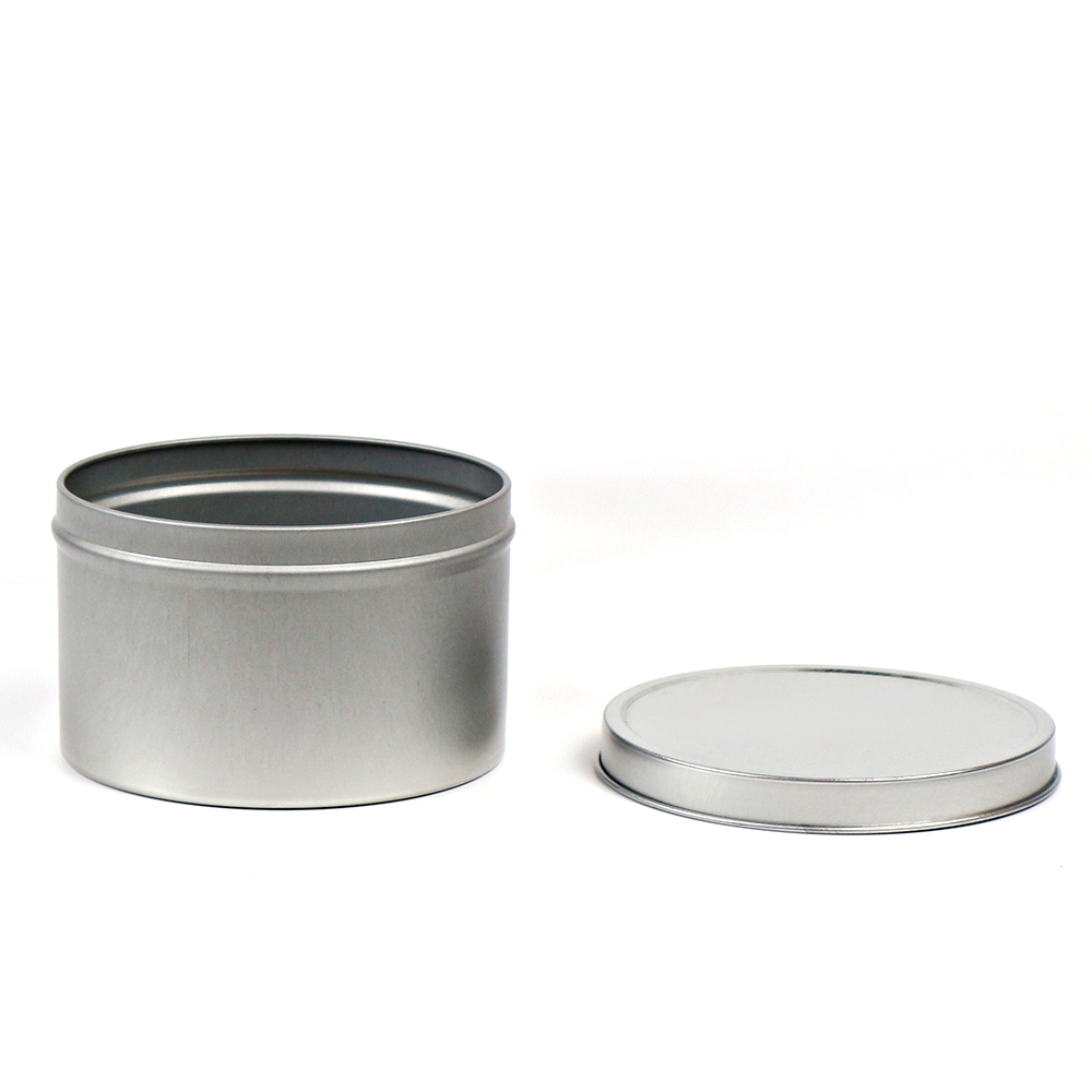 Glossy finish balm tin box
