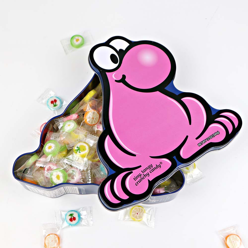 Personalized candy gift tins