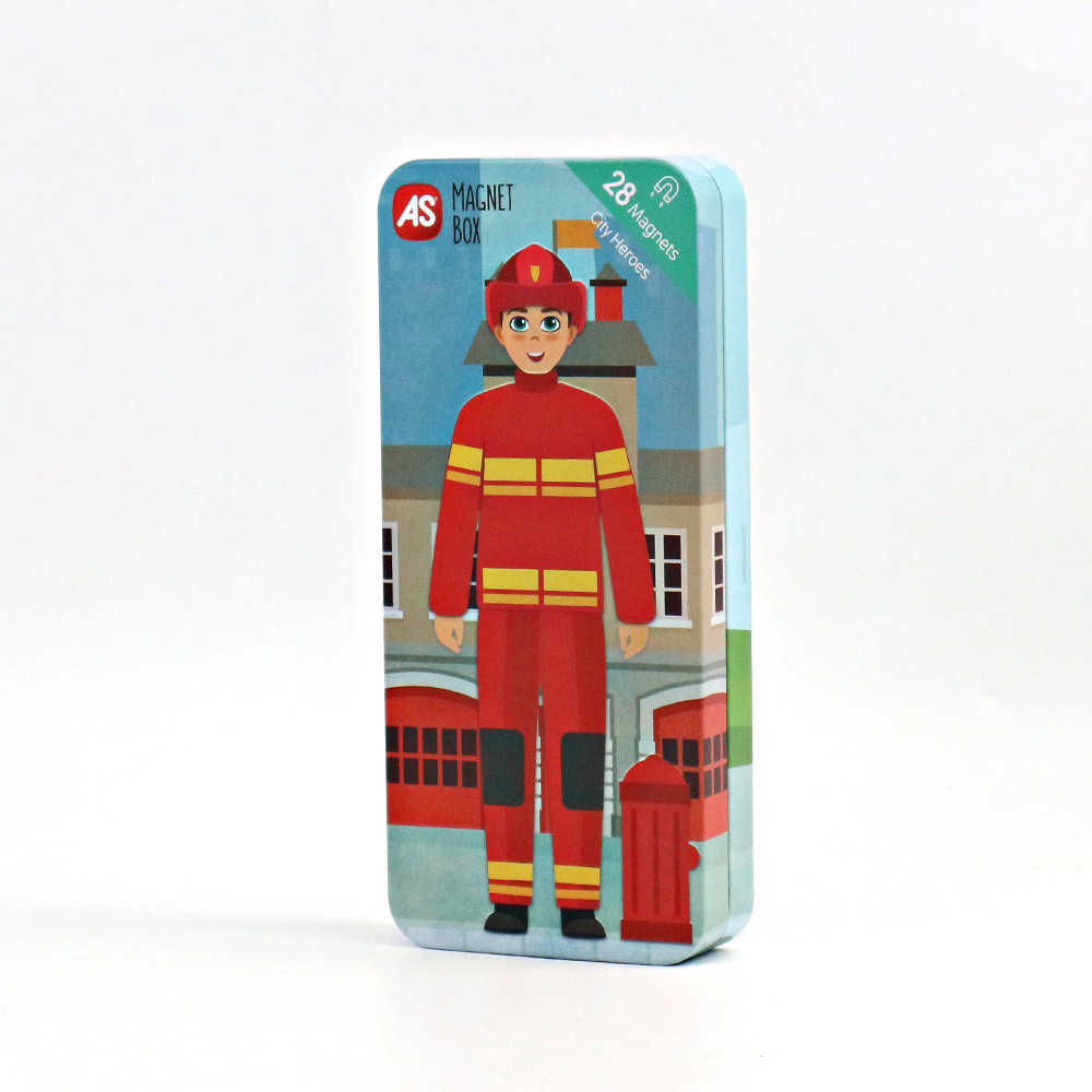 Magnetic gift tins for children