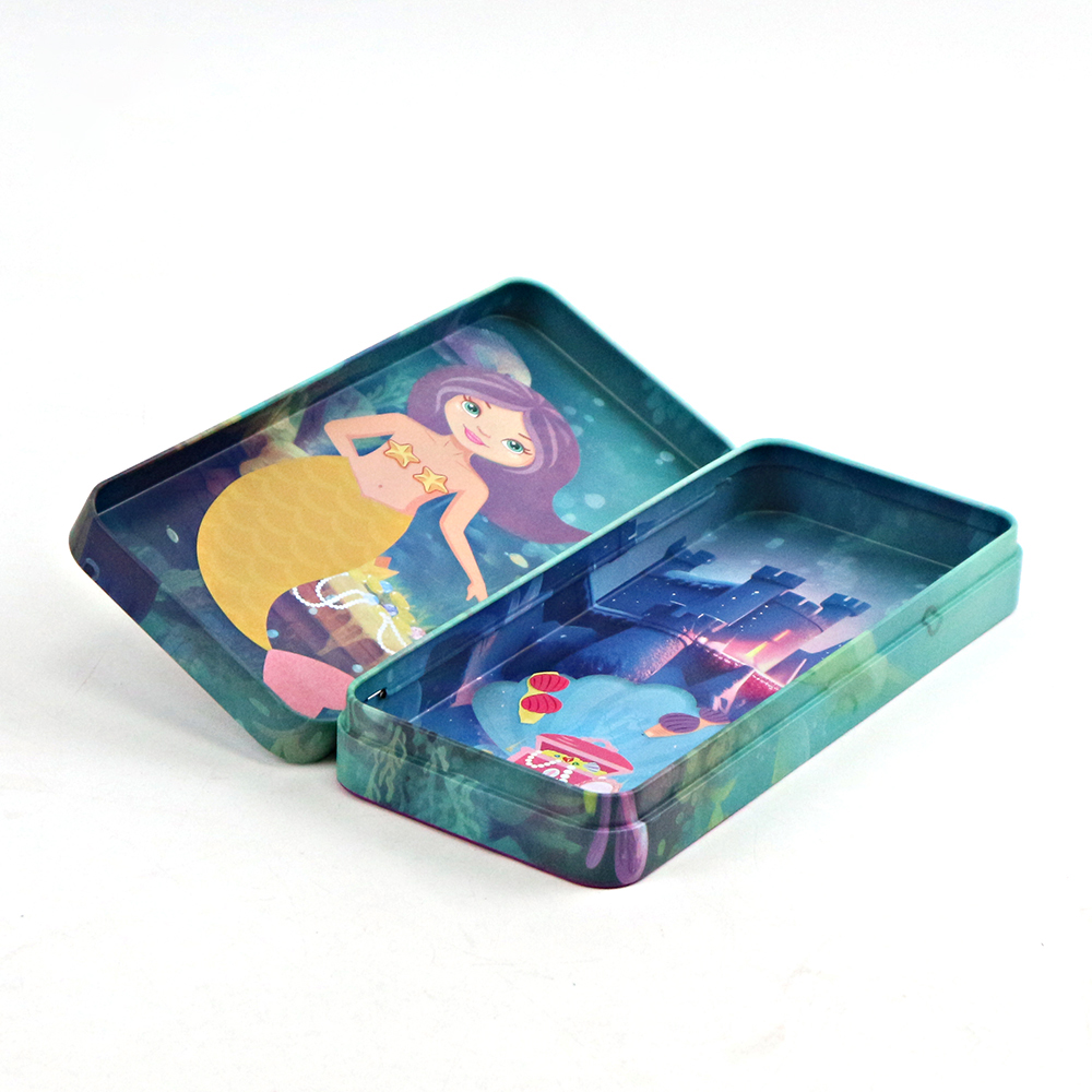 Printed tin box for kids