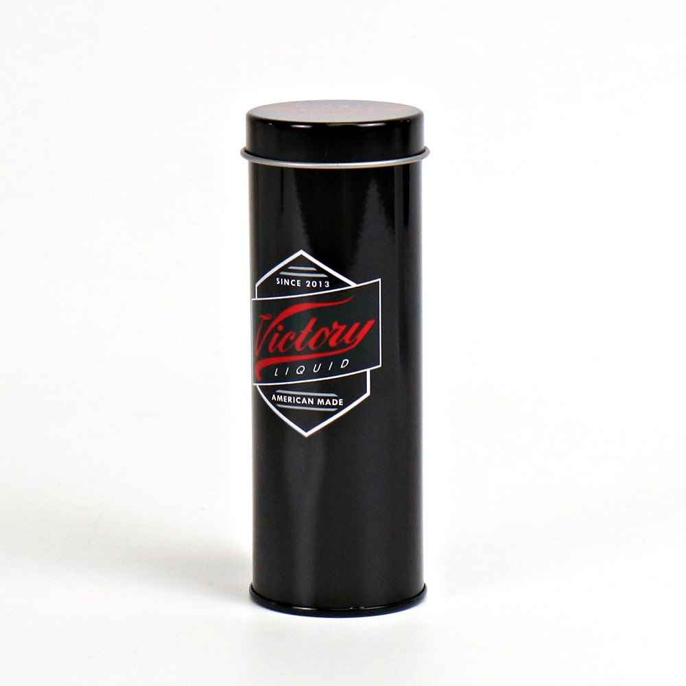 Portable vape cartridge tin box