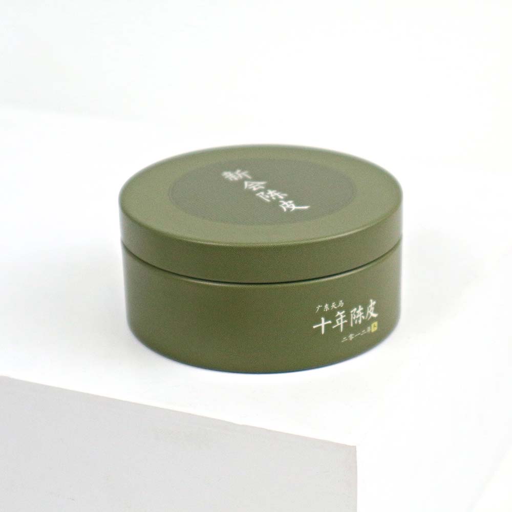 Round Tin Container for Lotion