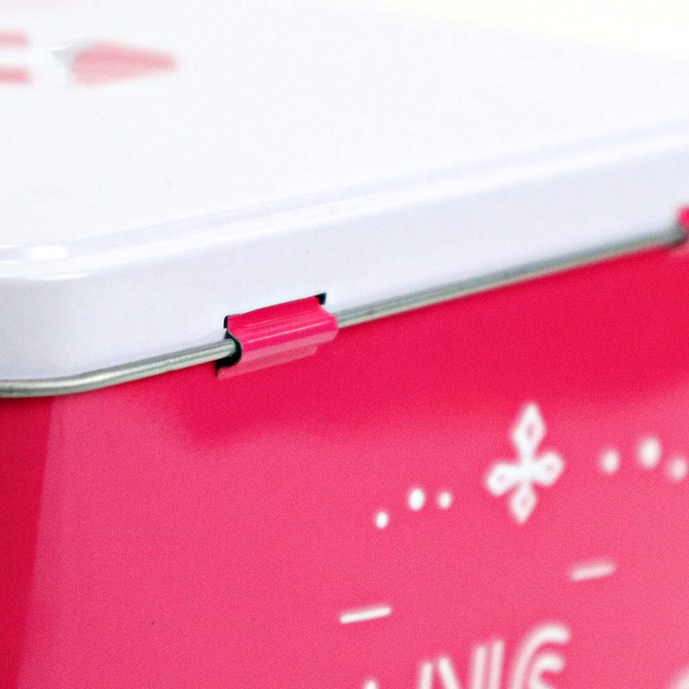 Square tin containers