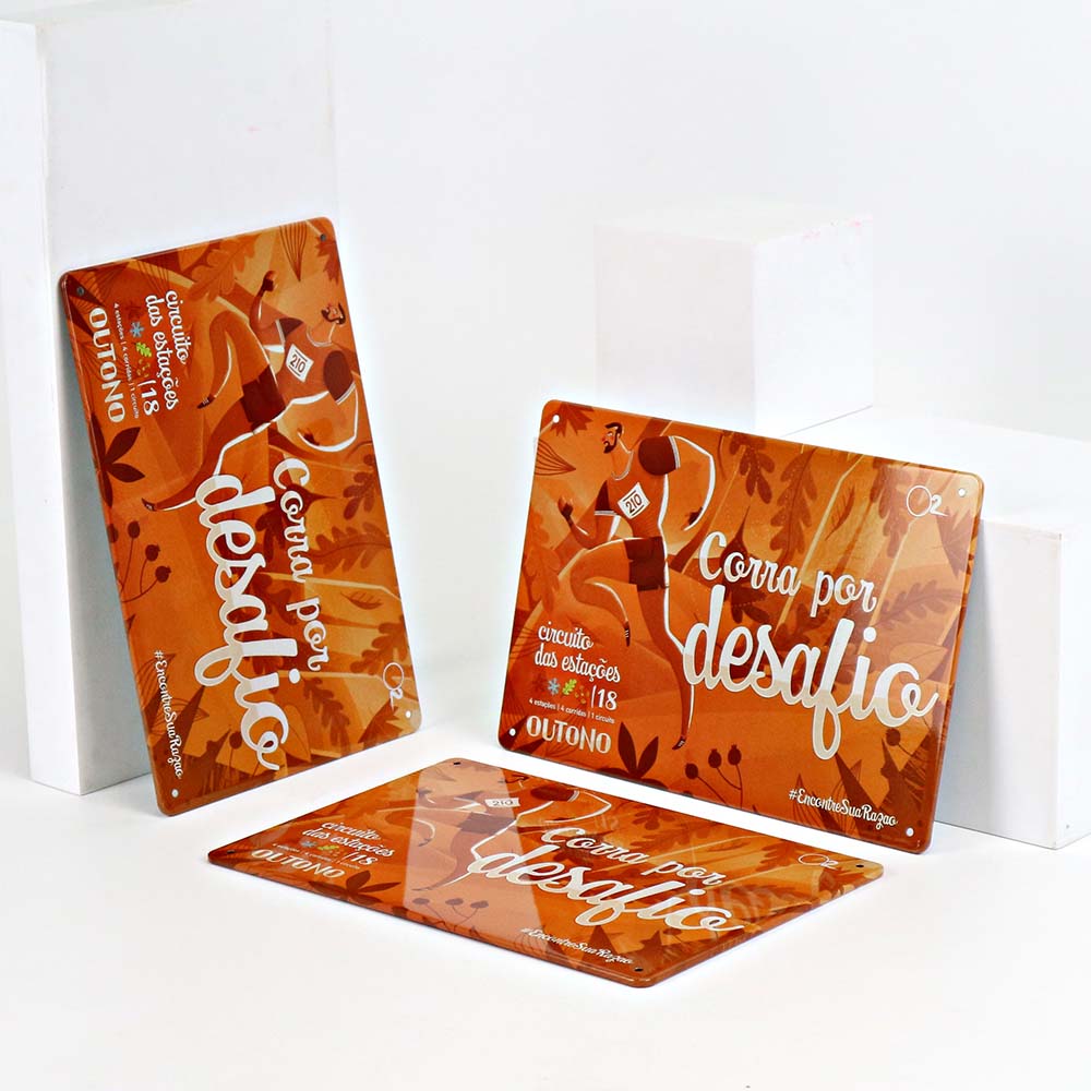 retro style metal signs