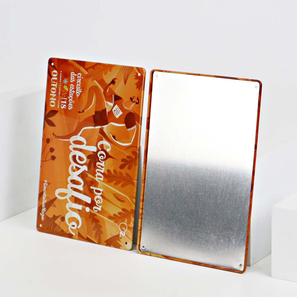 custom printed metal signs