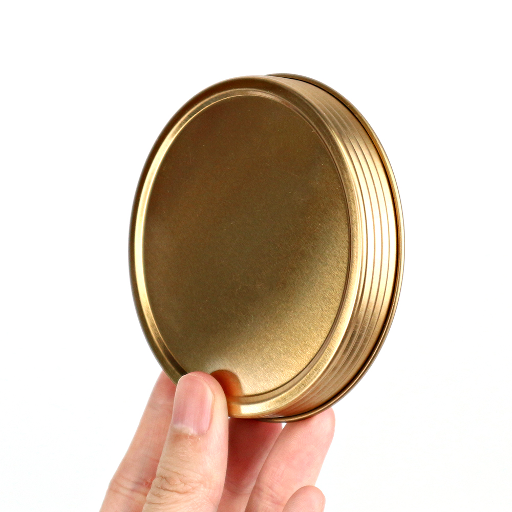 Durable cosmetic tin box