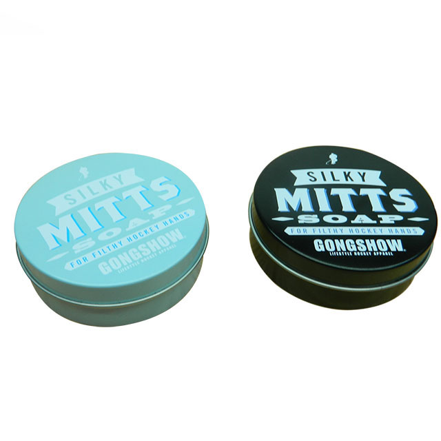 portable tin soap holder