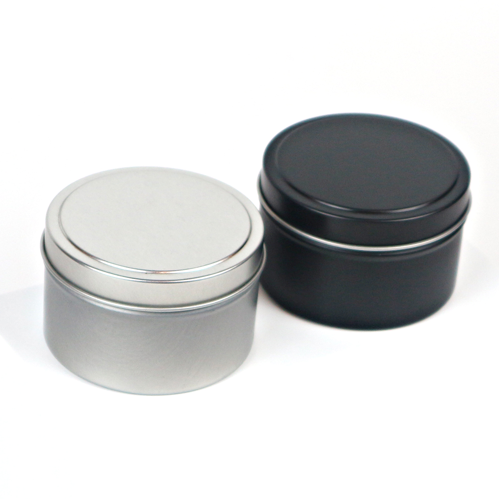 Compact cosmetic storage tins
