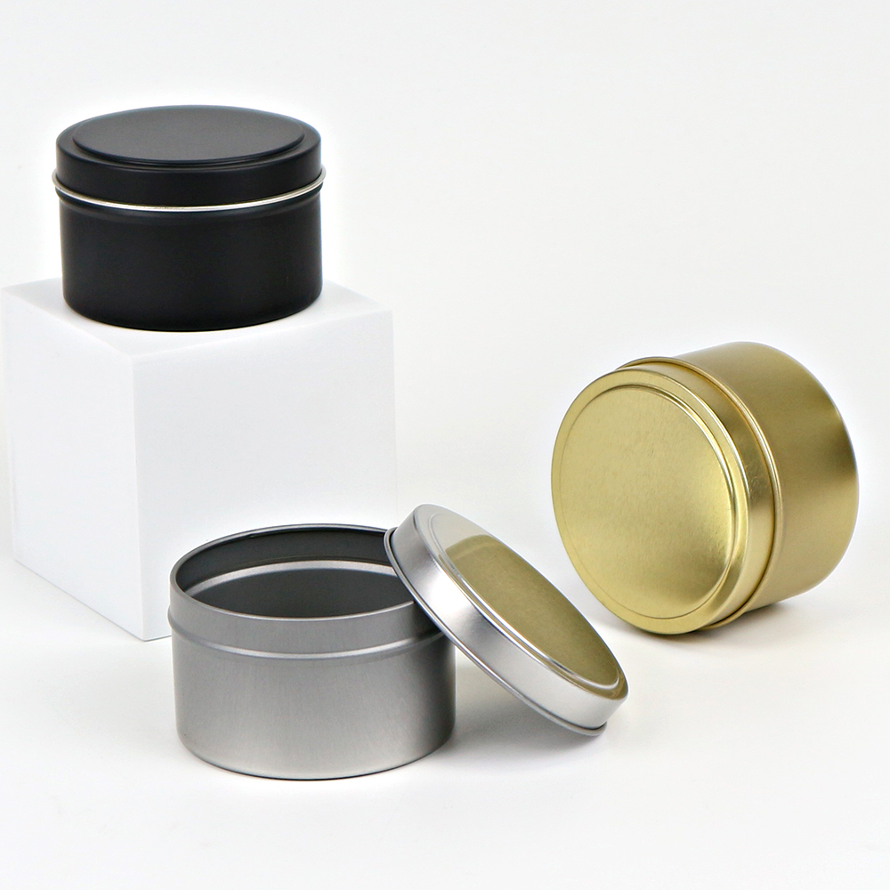 Reusable cosmetic tin packaging