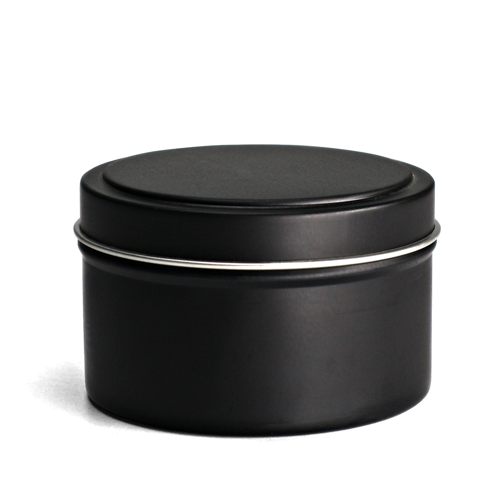 Round cosmetic tin packaging