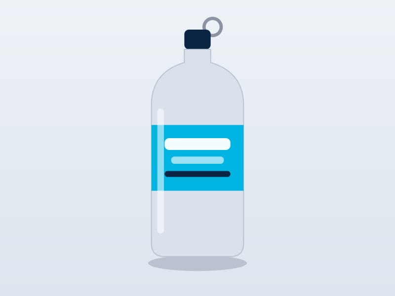 Garrafa de alumínio 500ml