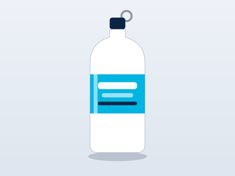 Garrafa de alumínio 500ml