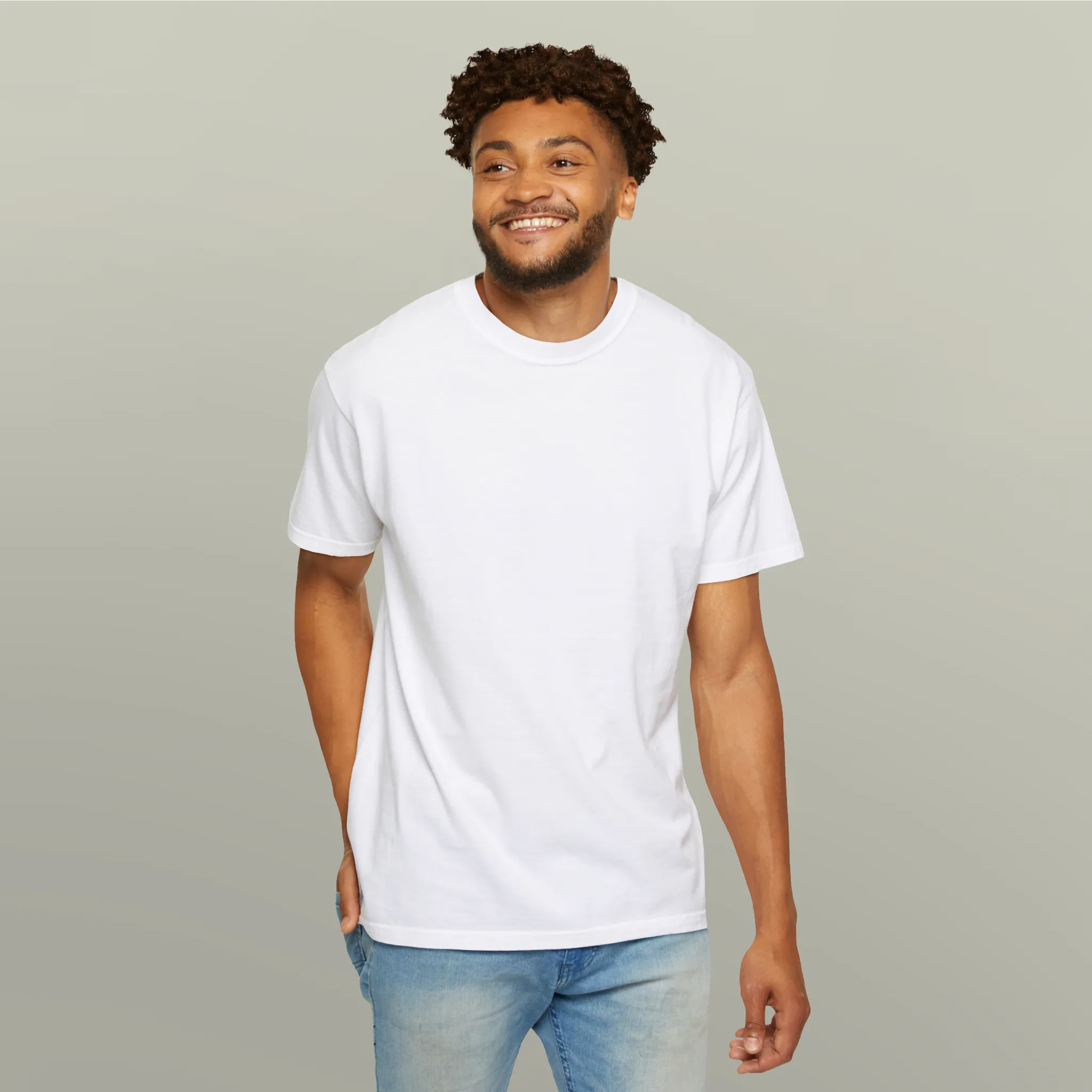 Men Garment Dyed T-shirt view 2