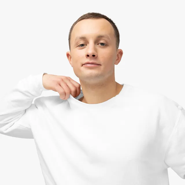 Men Lightweight Crewneck Sweatshirt view 3