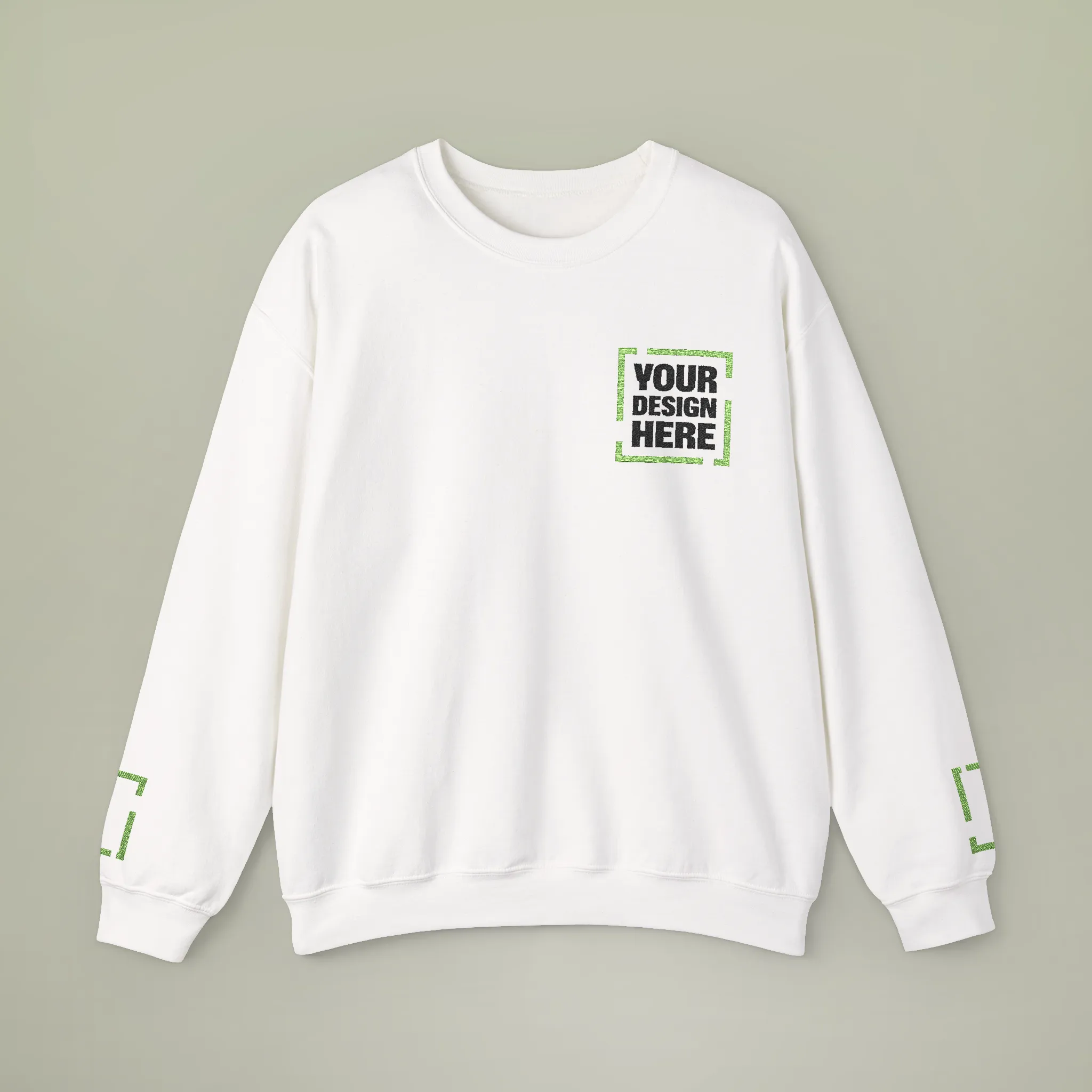 Women Heavy Blend Crewneck Sweatshirt view 6