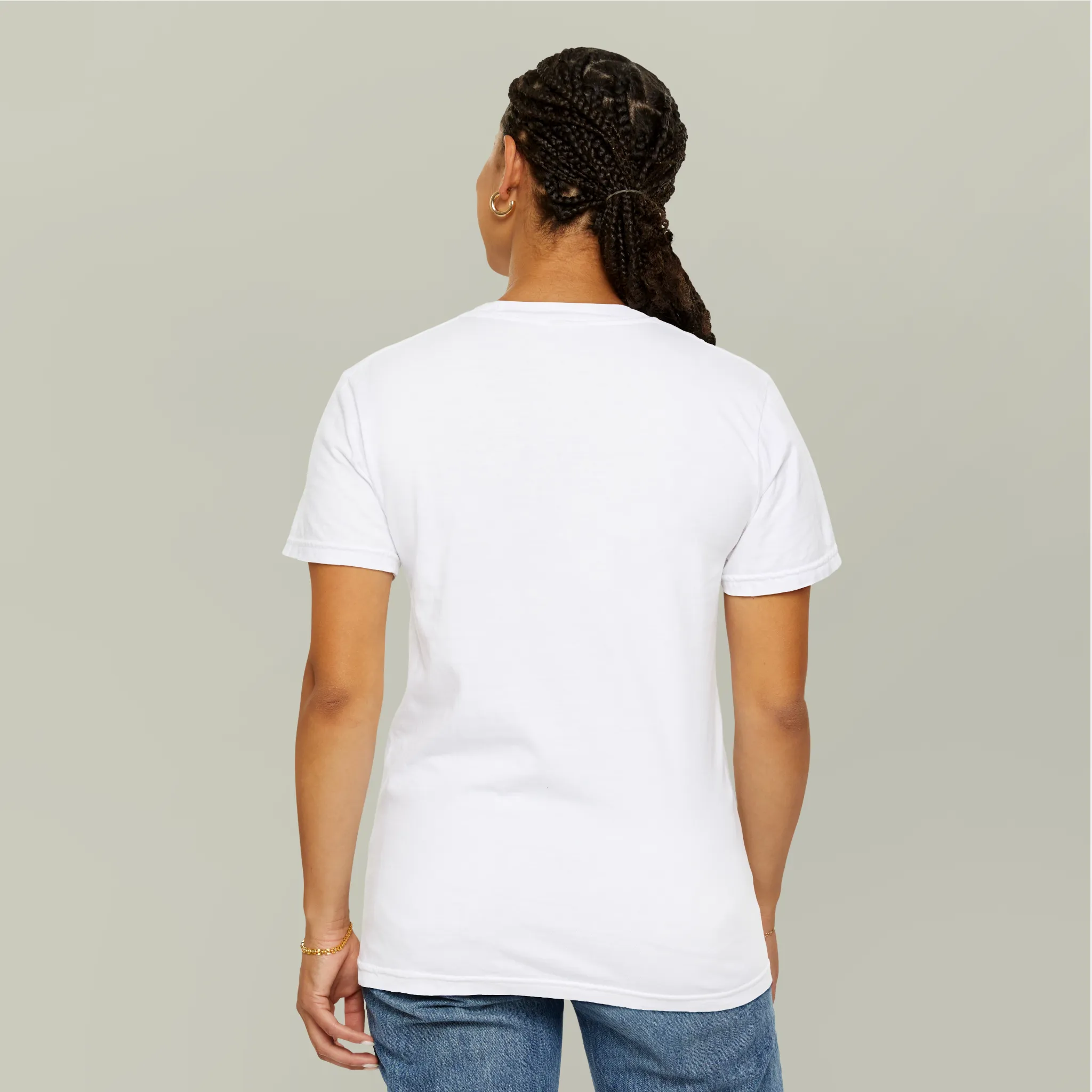 Women Garment Dyed T-shirt view 4