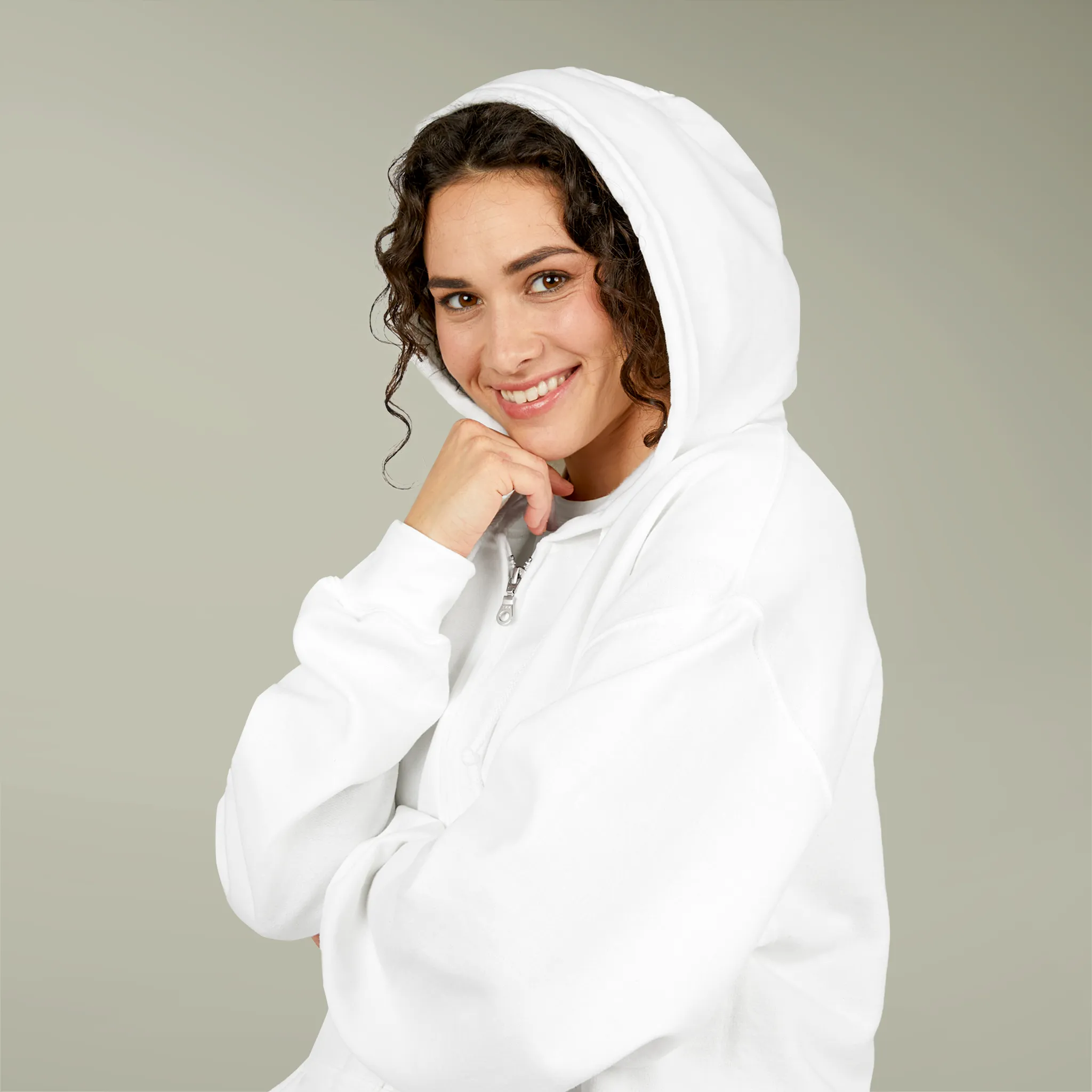 Women Heavy Blend Full Zip Hooded Sweatshirt