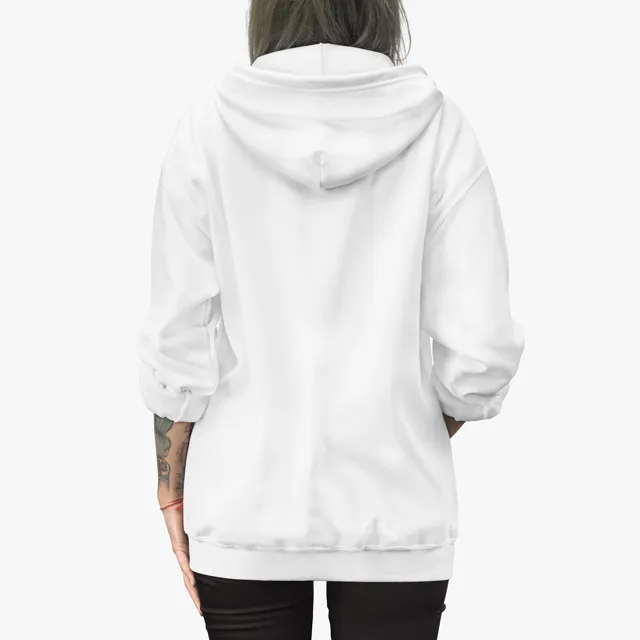 Women Heavy Blend Full Zip Hooded Sweatshirt view 4
