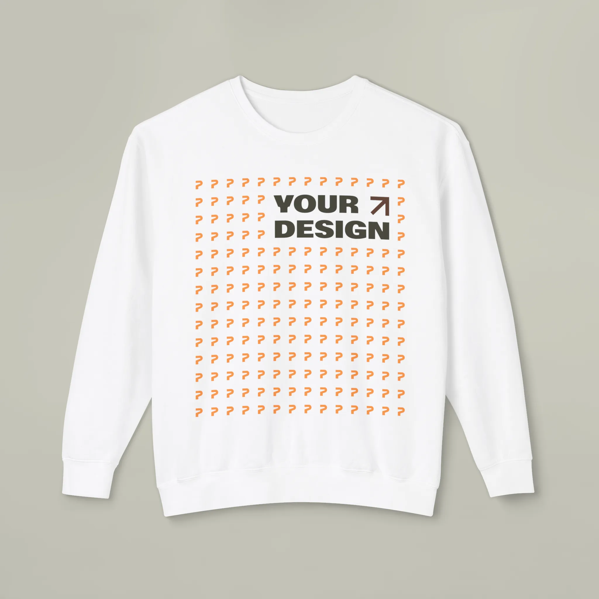 Women Lightweight Crewneck Sweatshirt view 3