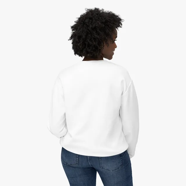 Women Lightweight Crewneck Sweatshirt view 2