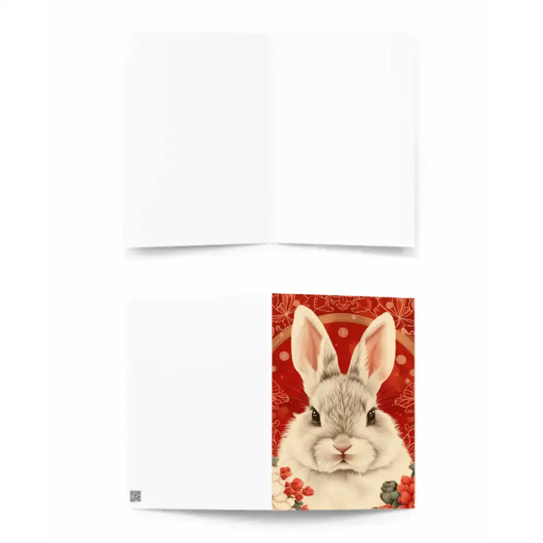 Greeting card Rabbit