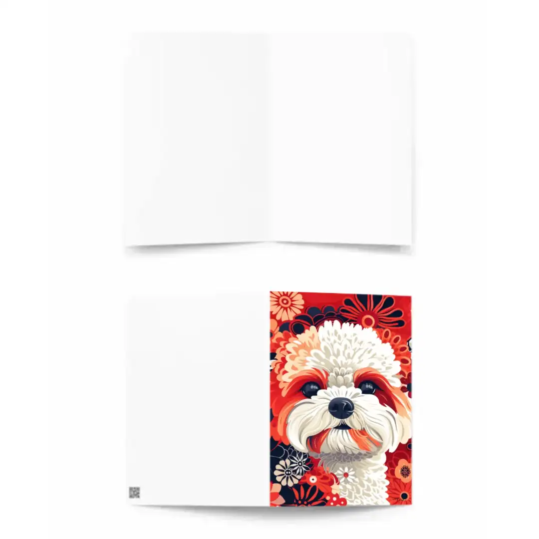 Greeting card Dog