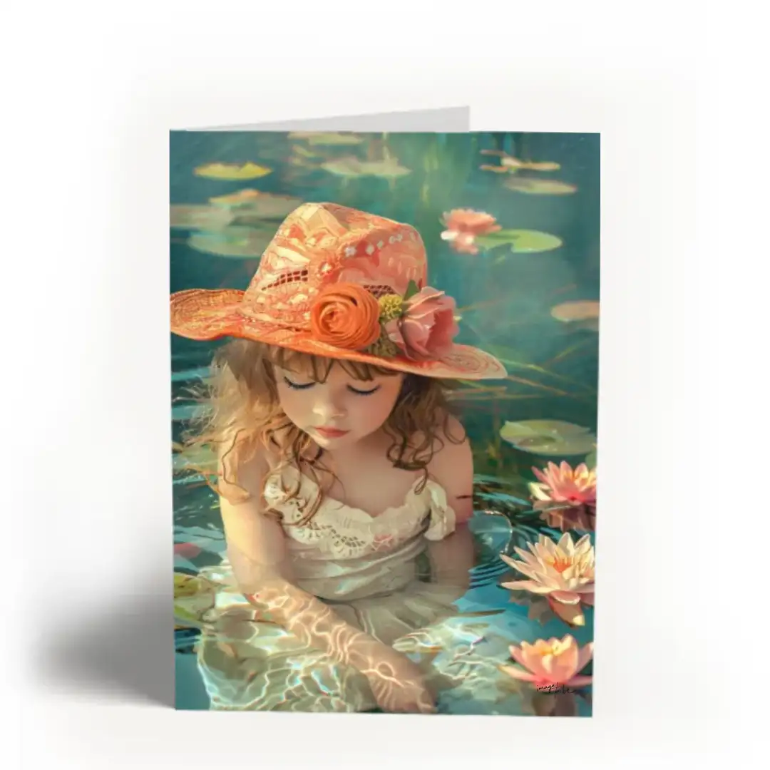 Greeting card babygirl