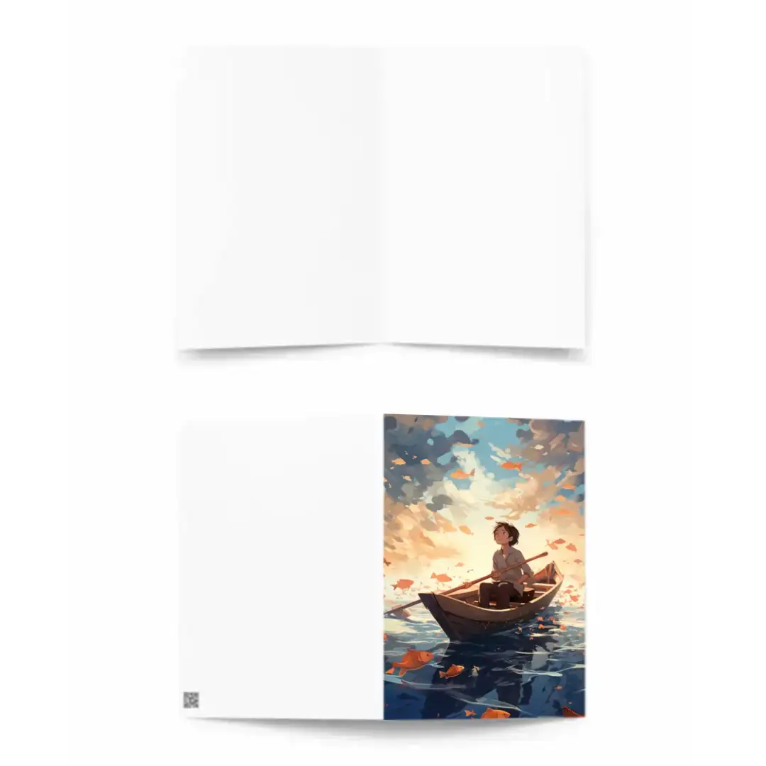 Greeting card Fishy dream