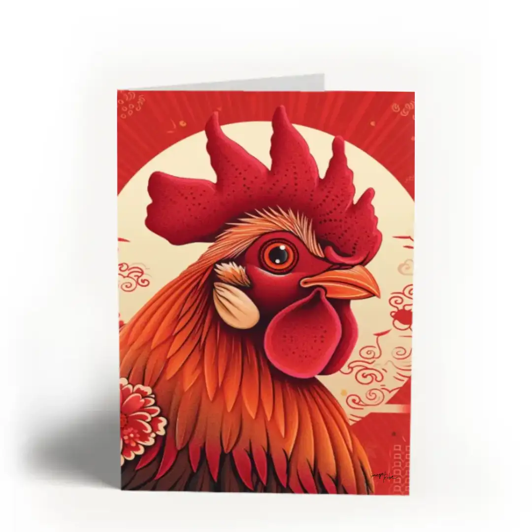 Greeting card Chicken