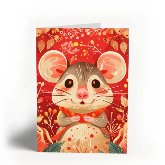 Greeting card Mouse