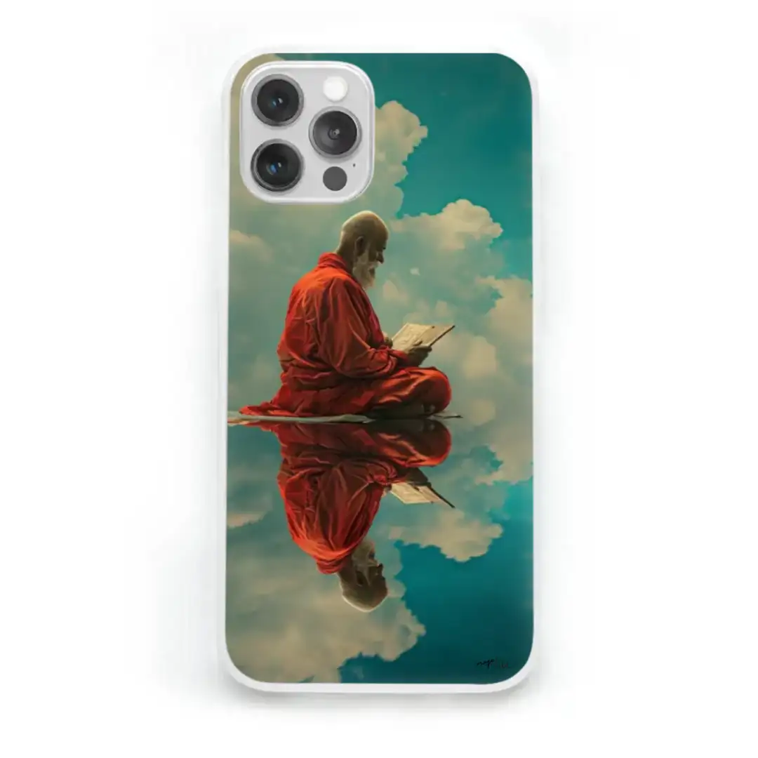 iPhone case Monk's reflection