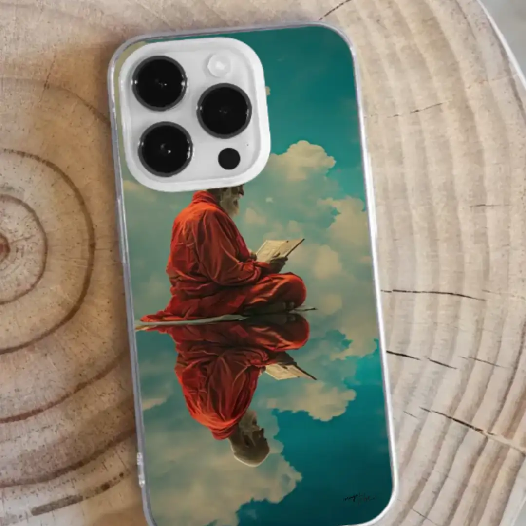 iPhone case Monk's reflection