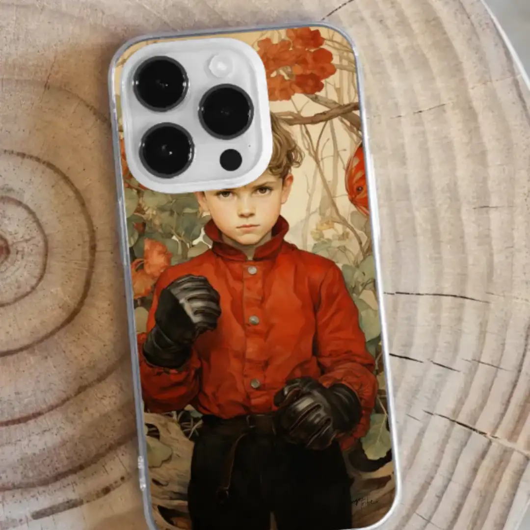 iPhone case garden kid